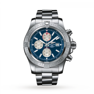Breitling Avenger Heren blauw 48mm horloge