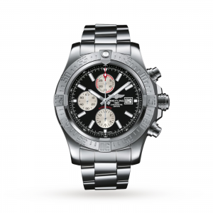 Breitling Avenger Heren zwart 48mm horloge