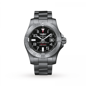 Breitling Avenger Heren zwart 45mm horloge