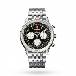 breitling navitimer heren zwart 43mm horloge
