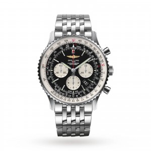 breitling navitimer heren zwart 46mm horloge