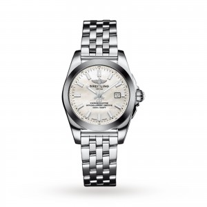 Breitling galactische dames parelmoer 29mm horloge