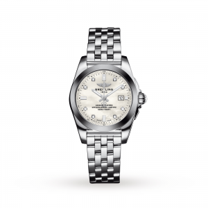 Breitling galactische dames parelmoer 29mm horloge