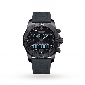 Breitling professioneel heren zwart 46mm horloge