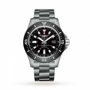 breitling superocean heren blauw 44mm horloge