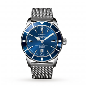 Breitling Superocean Heritage Heren blauw 46mm horloge