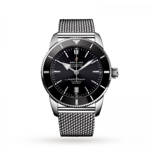 Breitling Superocean Heritage Mens zwart 46mm horloge