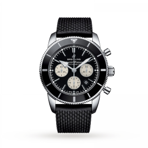 Breitling Superocean Heritage Mens zwart 44mm horloge