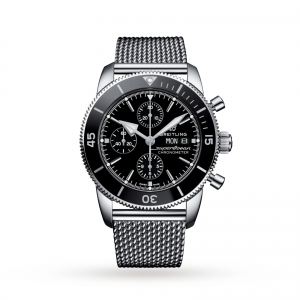 Breitling Superocean Heritage Mens zwart 44mm horloge