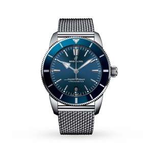 Breitling Superocean Heritage Heren blauw 44mm horloge