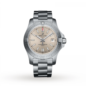 breitling colt heren zilver 41mm horloge