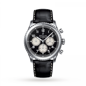 Breitling Aviator 8 heren zwart 43mm horloge