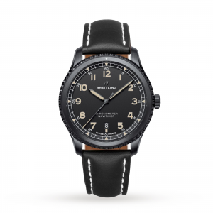 Breitling Aviator 8 heren zwart 41mm horloge