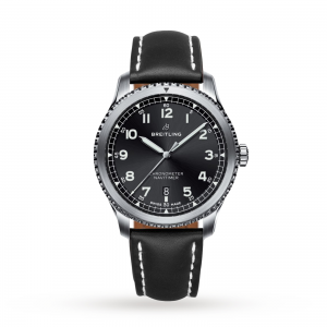 Breitling Aviator 8 heren zwart 41mm horloge
