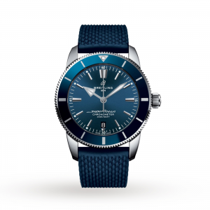 Breitling Superocean Heritage Heren blauw 44mm horloge