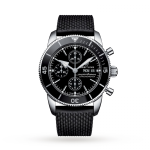Breitling Superocean Heritage Mens zwart 44mm horloge