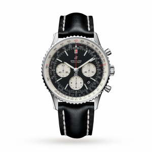 breitling navitimer heren zwart 46mm horloge