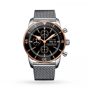 Breitling Superocean Heritage Mens zwart 44mm horloge