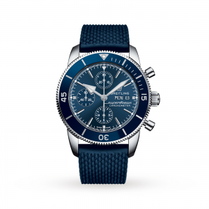 Breitling Superocean Heritage Heren blauw 44mm horloge