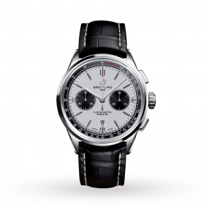breitling premier heren zwart 42mm horloge