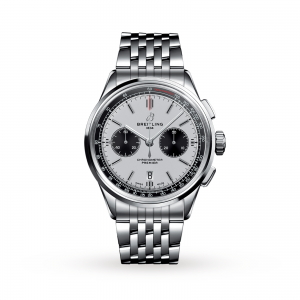 breitling premier heren zwart 42mm horloge