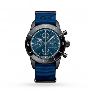 Breitling Outerbekend heren blauw 44mm horloge