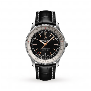 breitling navitimer heren zwart 41mm horloge