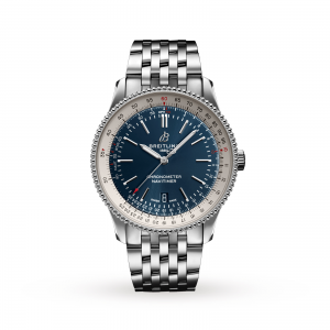 Breitling Navitimer Heren blauw 41mm horloge