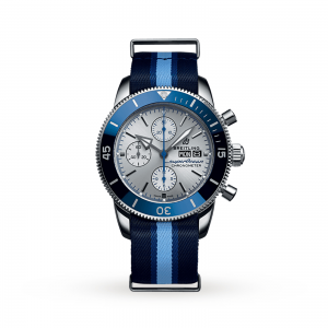 Breitling Superocean Heritage heren zilver 44mm horloge