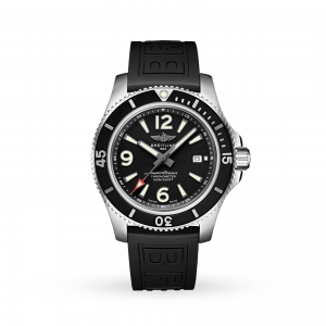 breitling superocean heren blauw 44mm horloge