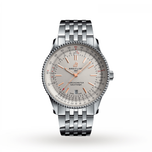 Breitling Navitimer Heren wit 41mm horloge