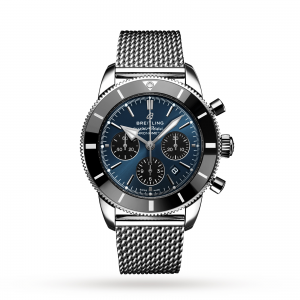 Breitling Superocean Heritage Heren blauw 44mm horloge