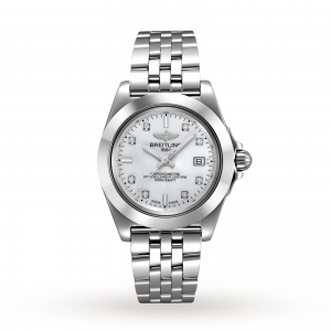 Breitling galactische dames parelmoer 32mm horloge