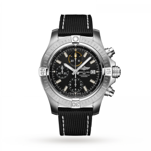 Breitling Avenger Heren zwart 45mm horloge