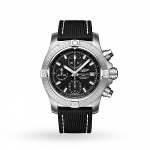 breitling avenger heren zwart 43mm horloge