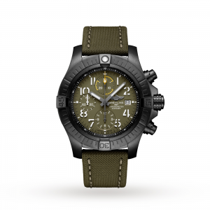 Breitling Avenger Heren groen 45mm horloge
