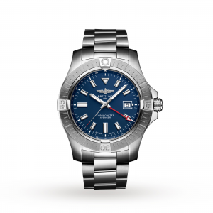Breitling Avenger Heren blauw 45mm horloge