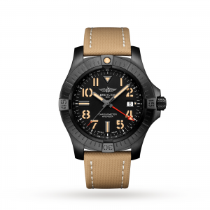 Breitling Avenger Heren zwart 45mm horloge