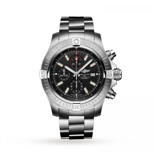 Breitling Avenger Heren zwart 48mm horloge