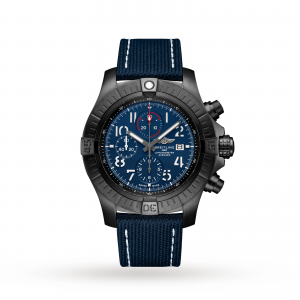 Breitling Avenger Heren blauw 48mm horloge