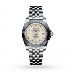 Breitling galactische dames parelmoer 32mm horloge