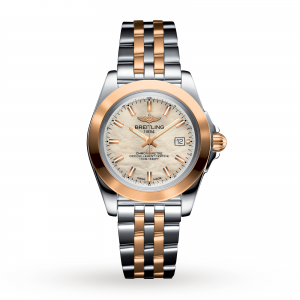 Breitling galactische dames parelmoer 32mm horloge