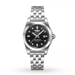 Breitling galactische dames zwart 29mm horloge