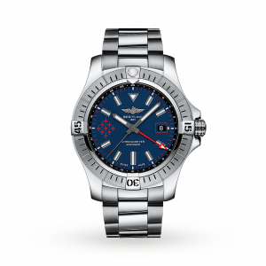 Breitling Avenger Heren blauw 45mm horloge