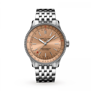 breitling navitimer dames bruin 35mm horloge