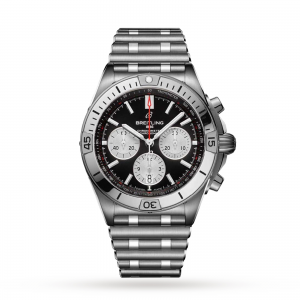 breitling chronomat heren zwart 42mm horloge