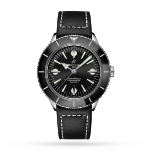 Breitling Superocean Heritage Mens zwart 42mm horloge