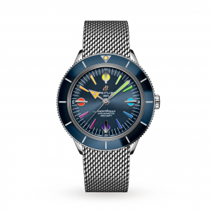 Breitling Superocean Heritage Heren blauw 42mm horloge