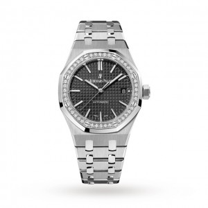 audemars piguet royal oak dames zwart 37mm horloge