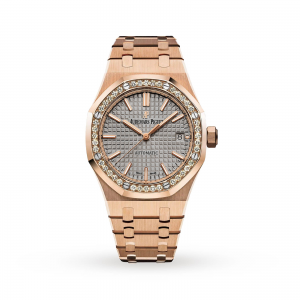 audemars piguet royal oak dames grijs 37mm horloge